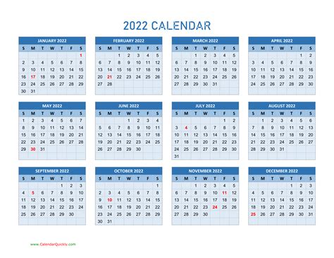 Csuci Calendar 2022